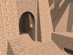 the accurate ziggurat of ur 3D Model