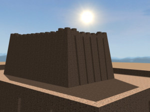 the accurate ziggurat of ur 3D Model