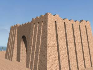 the accurate ziggurat of ur 3D Model