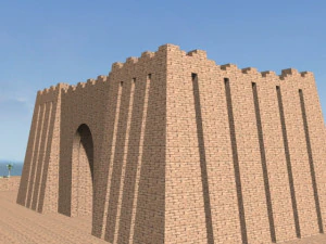 the accurate ziggurat of ur 3D Model
