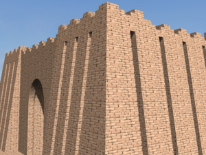 the accurate ziggurat of ur 3D Model