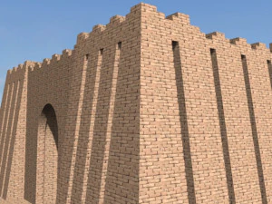 the accurate ziggurat of ur 3D Model