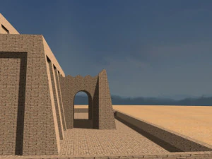 the accurate ziggurat of ur 3D Model