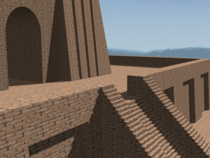 the accurate ziggurat of ur 3D Model