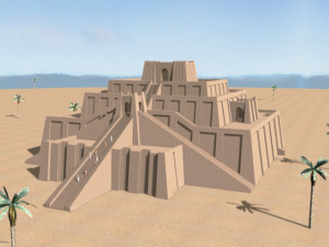 the accurate ziggurat of ur 3D Model