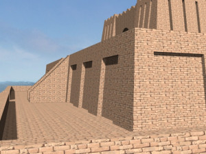 the accurate ziggurat of ur 3D Model