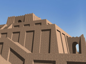 the accurate ziggurat of ur 3D Model
