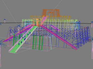the accurate ziggurat of ur 3D Model