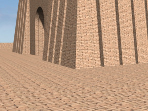 the accurate ziggurat of ur 3D Model