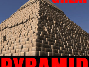 the great pyramid 3D Model