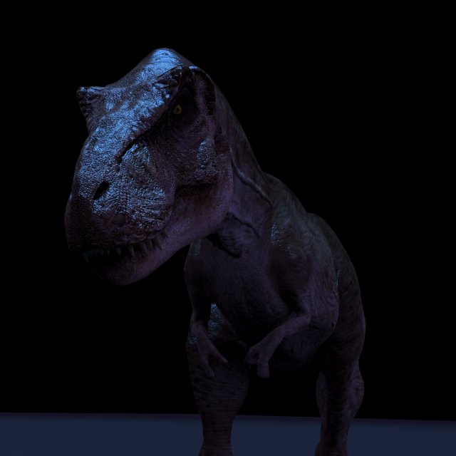 t rex the one Modelo 3D .c4d .max .obj .3ds .fbx .stl .blend 