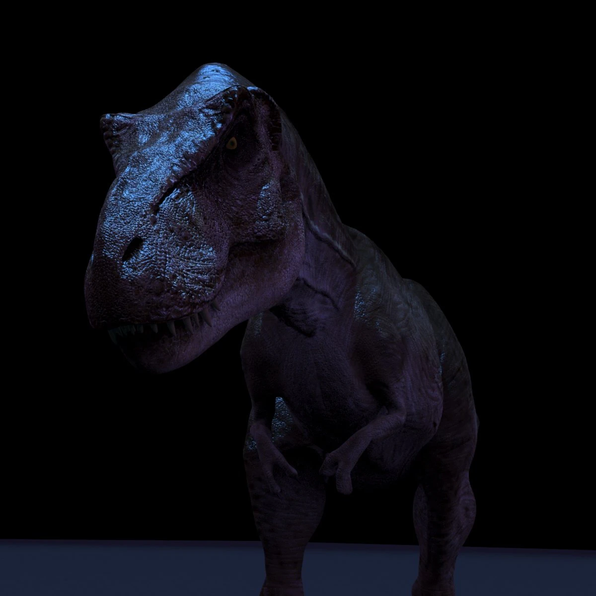 t rex the one 3D Model .c4d .max .obj .3ds .fbx .stl .blend 