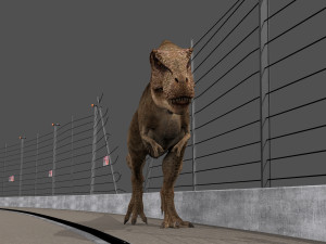 t rex the one Modelo 3D