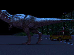 t rex the one Modelo 3D