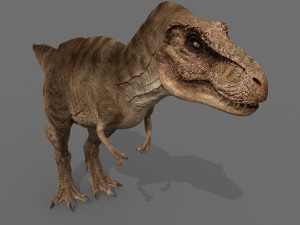 t rex the one Modelo 3D