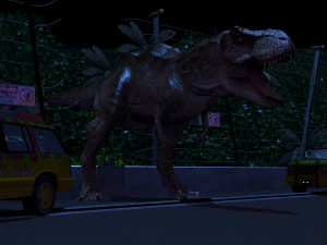 t rex the one 3D Model