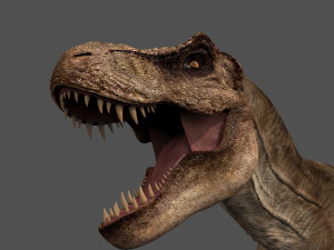 t rex the one Modelo 3D