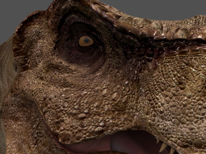 t rex the one Modelo 3D