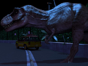 t rex the one Modelo 3D