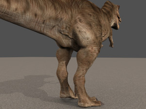 t rex the one Modelo 3D