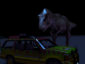t rex the one Modelo 3D