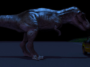 t rex the one Modelo 3D