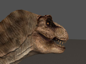 t rex the one Modelo 3D