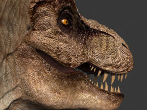 t rex the one Modelo 3D