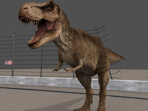 t rex the one Modelo 3D