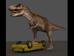 t rex the one 3D Model