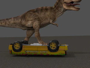 t rex the one 3D Model