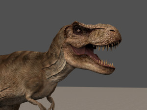t rex the one Modelo 3D