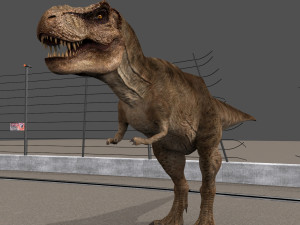 t rex the one Modelo 3D