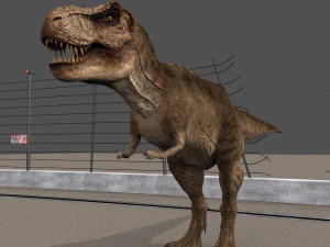 t rex the one 3D Model