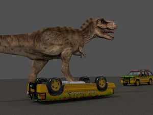 t rex the one 3D Model