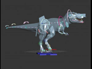 t rex the one 3D Model