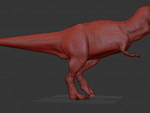t rex the one Modelo 3D