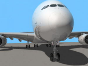 most real airbus a 380 3D Model