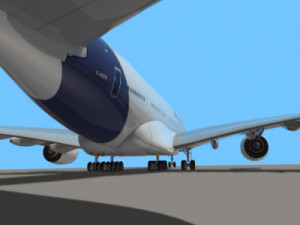 most real airbus a 380 3D Model
