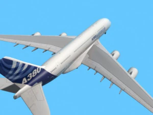 most real airbus a 380 3D Model