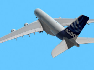 most real airbus a 380 3D Model