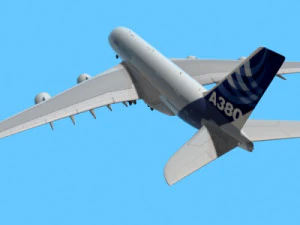 most real airbus a 380 3D Model