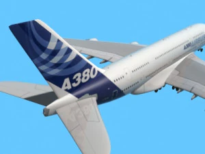 most real airbus a 380 3D Model