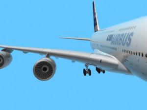 most real airbus a 380 3D Model