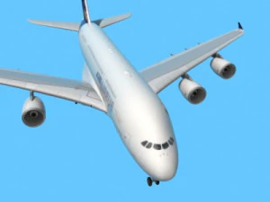 most real airbus a 380 3D Model