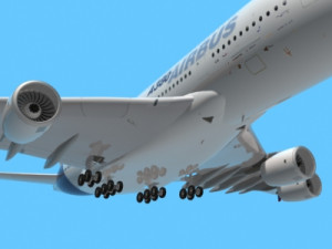 most real airbus a 380 3D Model