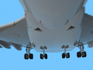 most real airbus a 380 3D Model