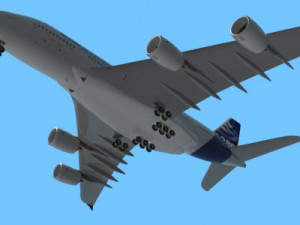 most real airbus a 380 3D Model