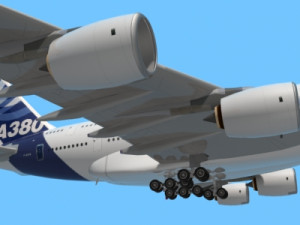 most real airbus a 380 3D Model