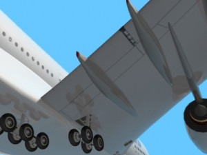 most real airbus a 380 3D Model